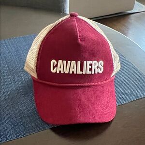 Tan and Red Mesh Cap